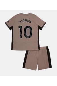 Fotbalové Dres Tottenham Hotspur James Maddison #10 Dětské Třetí Oblečení 2023-24 Krátký Rukáv (+ trenýrky)